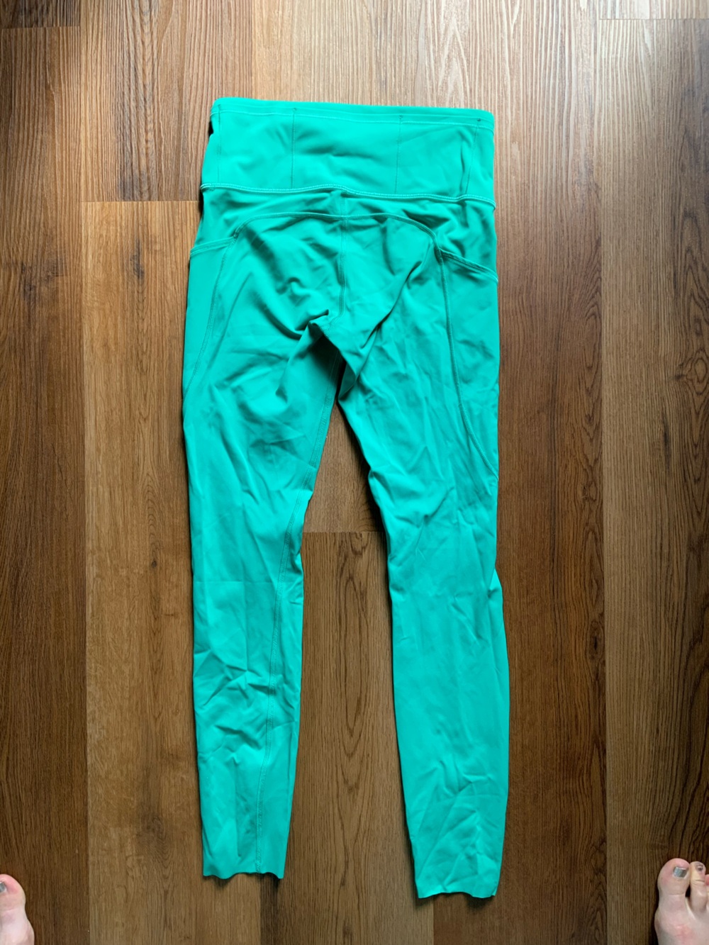 lululemon athletica Fast and Free Tight Teal 25” - Picture 3 of 6